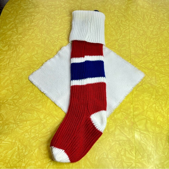 Montreal Canadiens Knit Christmas Stocking - Picture 2 of 5
